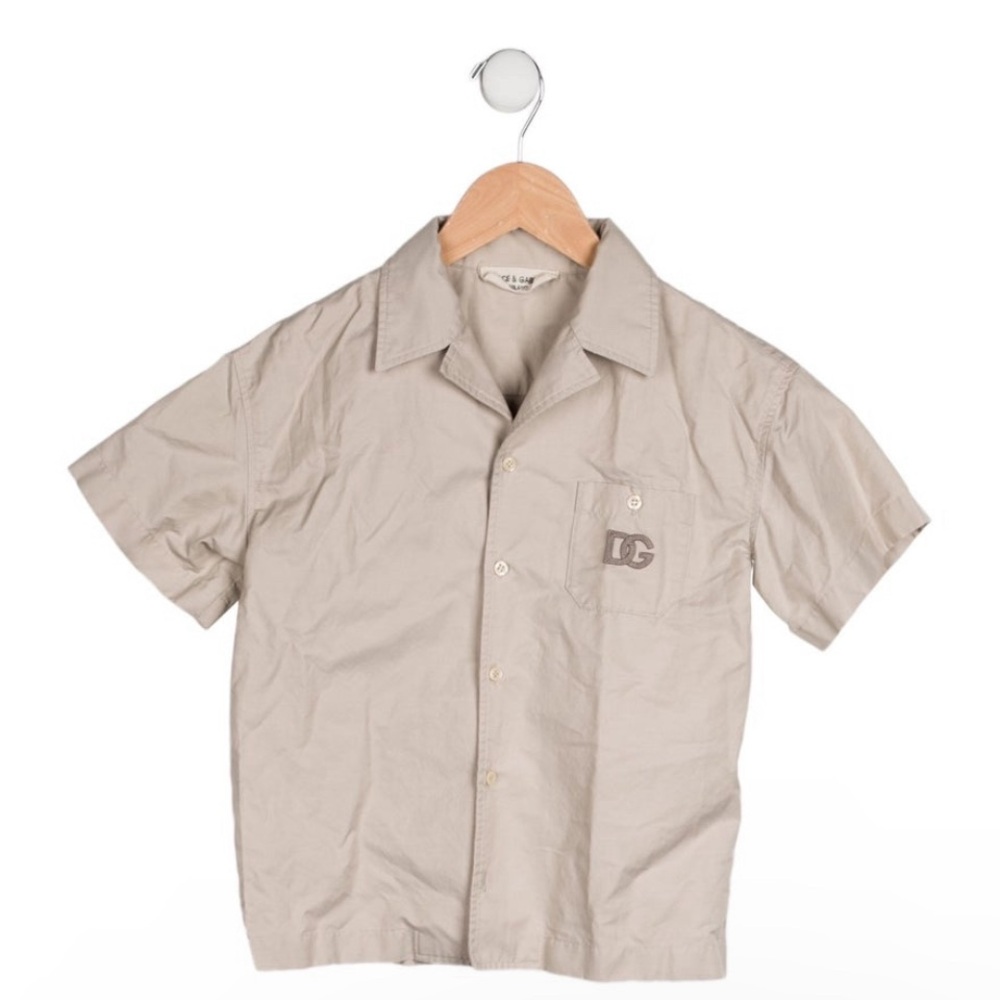 ⭐️MATCHING SET⭐️Boys Dolce & Gabbana button up shirt & shorts set